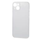 memumi Slim Case 極薄0.3ミリ 超軽量 Solid Trans White iPhone 13 mini