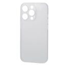 memumi Slim Case 極薄0.3ミリ 超軽量 Solid Trans White iPhone 14 Pro