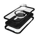 Monolith Magnetica Magsafe対応前面ゴリラガラス+アルミバンパー ブラック iPhone 14
