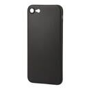 memumi Slim Case 極薄0.3ミリ 超軽量 Solid Black iPhone SE