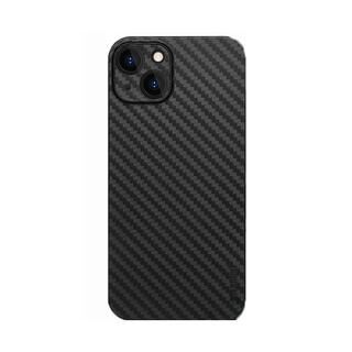 iPhone 14 (6.1インチ) ケース memumi Slim Case 極薄0.3ミリ 超軽量 Carbon Black iPhone 14