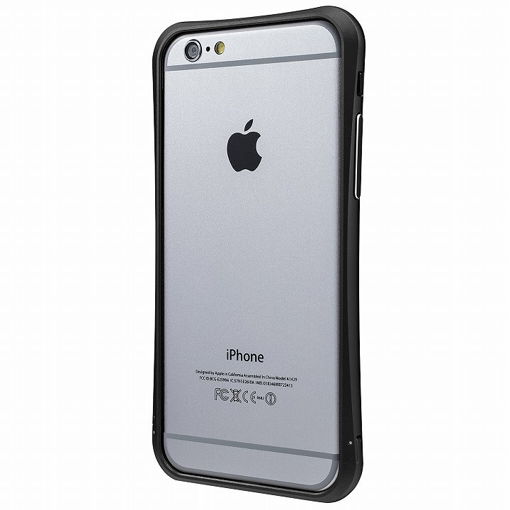 iPhone6 ケース PRECISION ネジなし メタルバンパー ブラック iPhone 6_0