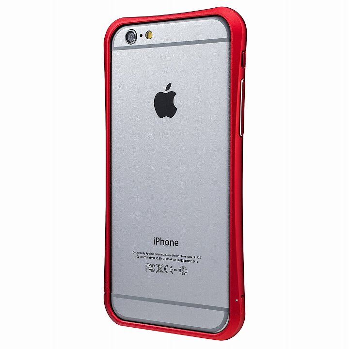 iPhone6 ケース PRECISION ネジなし メタルバンパー レッド iPhone 6_0