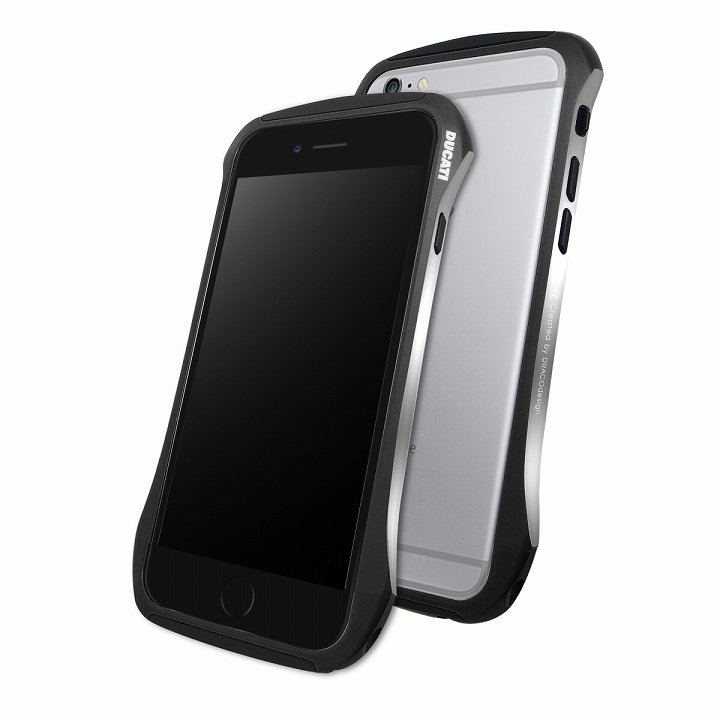 iPhone6 ケース DRACOdesign アルミニウムバンパー DUCATI 6 ブラック iPhone 6_0