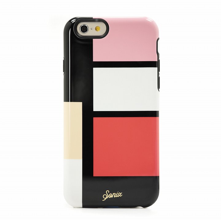 iPhone6 ケース Sonix デザインハードケース INLAY COLOR BLOCK PINK iPhone 6_0