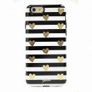 Sonix デザインハードケース INLAY HEART STRIPE GOLD iPhone 6
