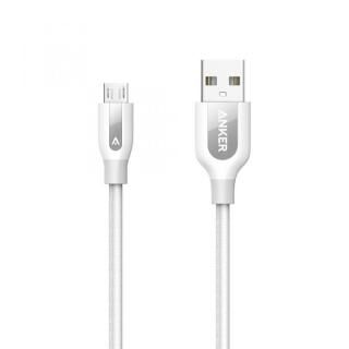 [90cm]Anker PowerLine+ Micro USBケーブル ホワイト