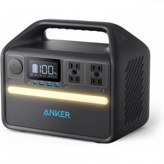 Anker 535 Portable Power Station PowerHouse 512Wh A1751512 ブラック【6月上旬】