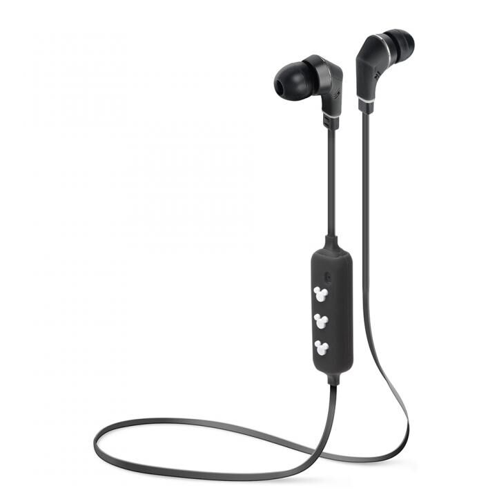 Bluetooth 4.1搭載 ワイヤレス ステレオ イヤホン シリコンポーチ付き ミッキーマウス/ブラックの人気通販 | AppBank Store