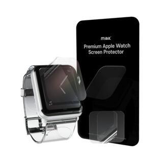 miak セルフヒーリング 液晶保護フィルム for Apple Watch Series 7 41mm 2枚入り