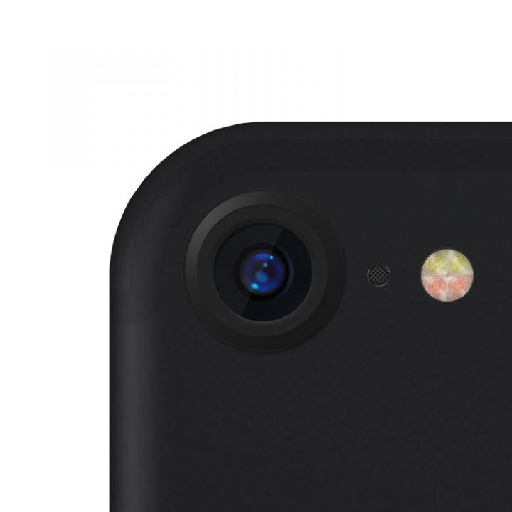 truffol カメラレンズ保護 クリーナー付き Aluminium Lens Guard マットブラック(ツヤ消し) iPhone 7_0