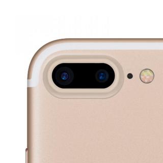 truffol カメラレンズ保護 クリーナー付き Aluminium Lens Guard ゴールド iPhone 7 Plus