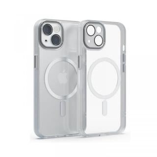 iPhone 14 (6.1インチ) ケース miak レンズガード一体型MagSafe対応クリアケース スモーキークリア iPhone 14