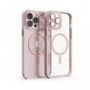 miak レンズガード一体型MagSafe対応クリアケース ピンク iPhone 14 Pro