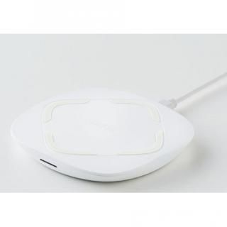 ワイヤレス充電 Qi 最大10W急速充電対応 Wireless charger Pad ホワイト