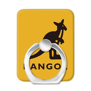 KANGOL カンゴール LOGO YLW スマホリング iPhone落下防止リング