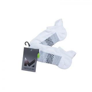 MISSION Daily CoolMax Cushion Heel-Tab Socks
