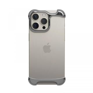 iPhone 15 Pro (6.1インチ) ケース Arc Pulseアルミ・ミラーシルバー iPhone 15 Pro【5月下旬】