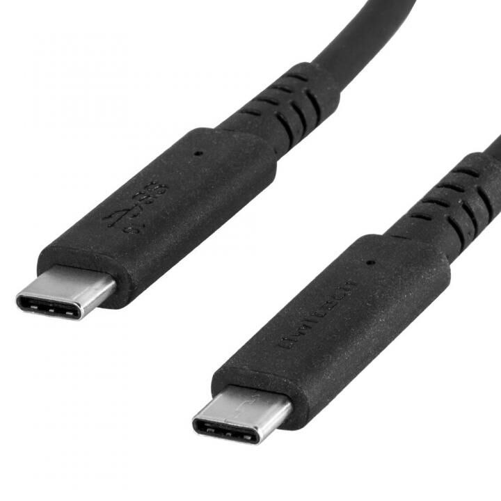 USB Power Delivery対応 eMarker内蔵 USB3.1Gen2 C to C通信/充電ケーブル[1m] ブラック_0
