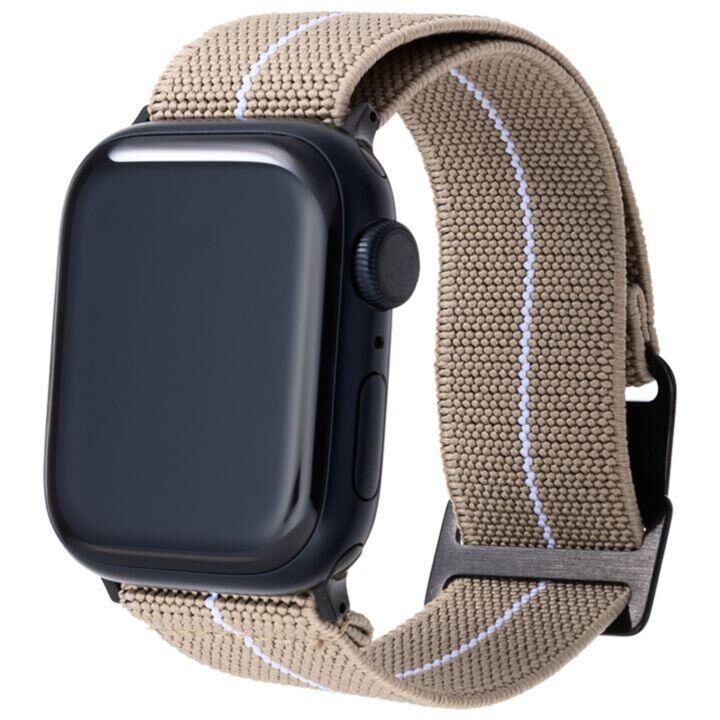 GRAMAS COLORS MARINE NATIONALE STRAP Apple Watch 45/44/42mm Tan/White_0