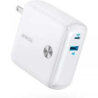 Anker PowerCore Fusion 10000 A1623125 モバイルバッテリー ホワイト【6月上旬】