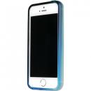 染 iPhone SE/5s/5 TPUバンパー藍
