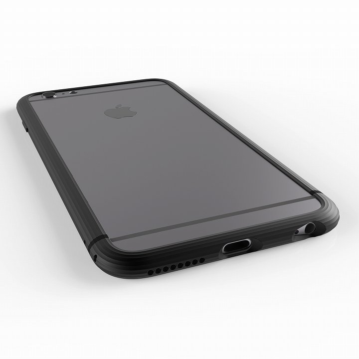 iPhone6 Plus ケース 超々ジュラルミンA2017 SQUAIR The Edge ブラック iPhone 6 Plus_0