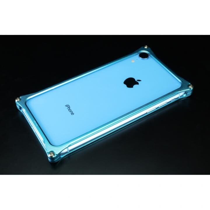 iPhone XR ケース ギルドデザイン ソリッドバンパー ライトブルー iPhone XR_0