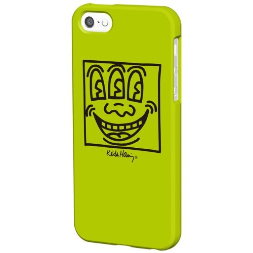 iPhone SE/5s/5 ケース Keith Haring Collection Bezel Case  iPhone SE/5s/5 Face/Yellow_0