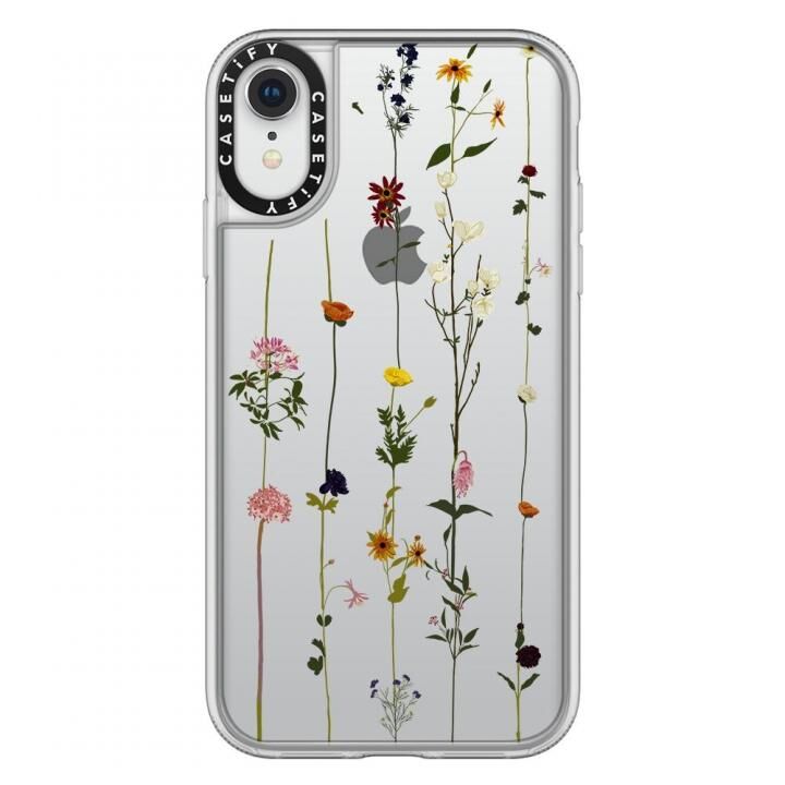 iPhone XR ケース Casetify FLORAL grip clear iPhone XR_0