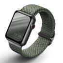 UNIQ ASPEN Apple Watch 編組 ストラップ 45/44/42mm GREEN【2022年1月下旬】