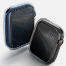 UNIQ GLASE Apple Watch ケース 45mm CLEAR/ SMOKE 2色パック