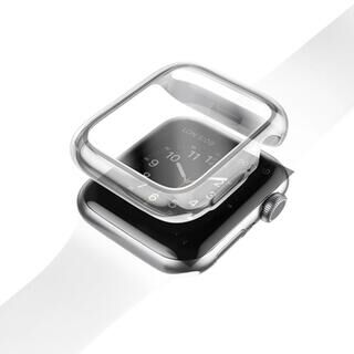 UNIQ GARDE Apple Watch 44mm ハイブリッドクリアケース CLEAR