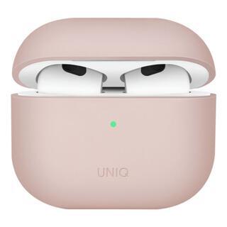 UNIQ LINO ハイブリッドリキッドシリコン AirPods 3 ケース PINK【6月中旬】