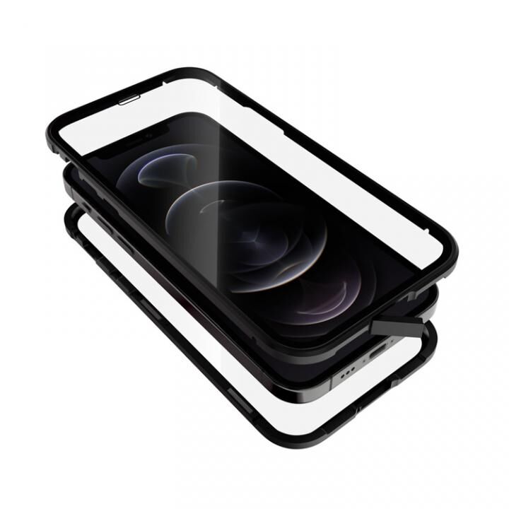 Monolith Alluminio 2020 モノリス アルミニオ 2020 ゴリラガラス+アルミバンパー ブラック iPhone 12/iPhone 12 Pro_0