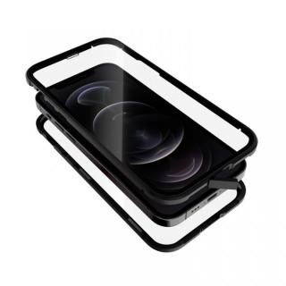 iPhone 12 / iPhone 12 Pro (6.1インチ) ケース Monolith Alluminio 2020 モノリス アルミニオ 2020 ゴリラガラス+アルミバンパー ブラック iPhone 12/iPhone 12 Pro