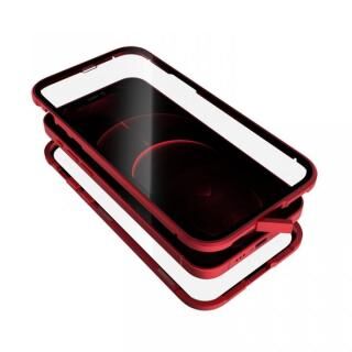 iPhone 12 / iPhone 12 Pro (6.1インチ) ケース Monolith Alluminio 2020 モノリス アルミニオ 2020 ゴリラガラス+アルミバンパー レッド iPhone 12/iPhone 12 Pro