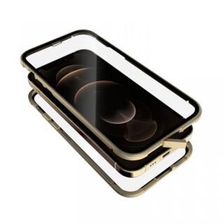 iPhone 12 / iPhone 12 Pro (6.1インチ) ケース Monolith Alluminio 2020 モノリス アルミニオ 2020 ゴリラガラス+アルミバンパー ゴールド iPhone 12/iPhone 12 Pro