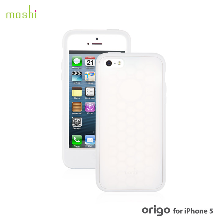 iPhone SE/5s/5 ケース moshi Origo  iPhone 5 【Polar White 】